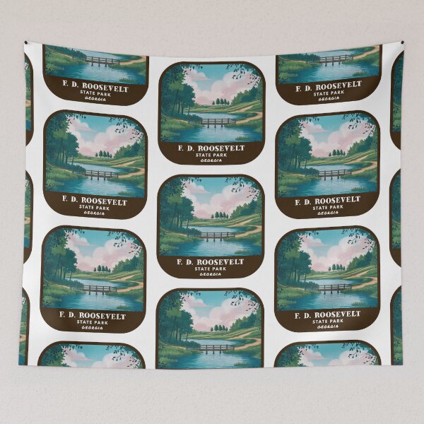 Item preview, Vintage F.D. Roosevelt State Park (Georgia State Park) designed and sold by RabbitK.