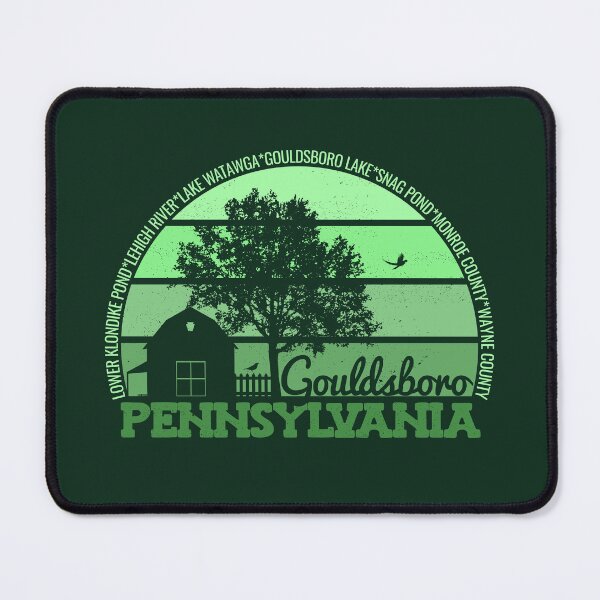 Item preview, Gouldsboro Pennsylvania Sunset Retro Vintage Local Pride Logo designed and sold by CRHPOD20.