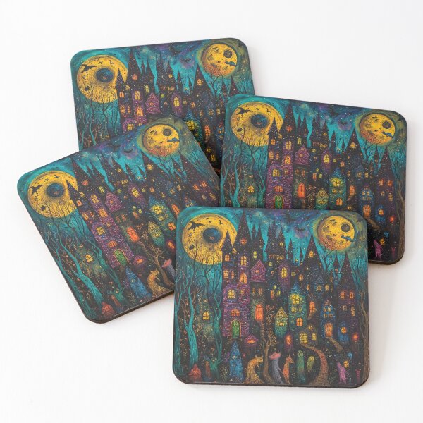 Item preview, Dark Colorful Spooky Art designed and sold by TheDarkWardrobe.