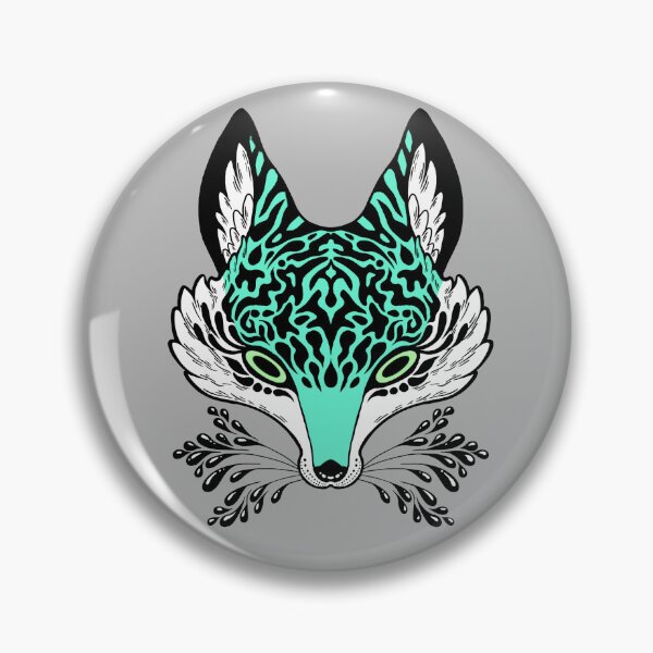 Item preview, Mint Tiger Fox designed and sold by abbyruok.
