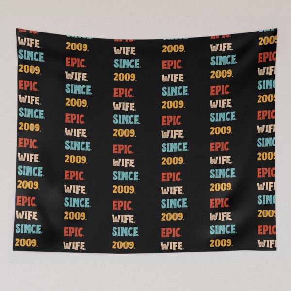 Item preview, Epic Wife Since 2009 - 16th Wedding Anniversary For Her, Women, Wife designed and sold by Mozaic Clothes.