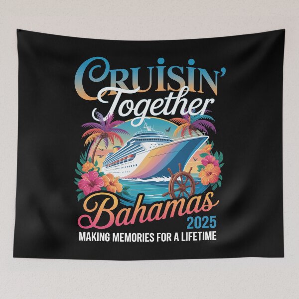 Item preview, Cruisin Together Bahamas 2025 Family Cruise Bahamas Vacation designed and sold by Sunset4Bones.