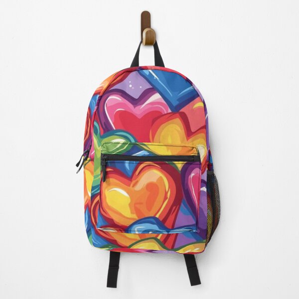 Item preview, colorful heart designed and sold by pksart1.