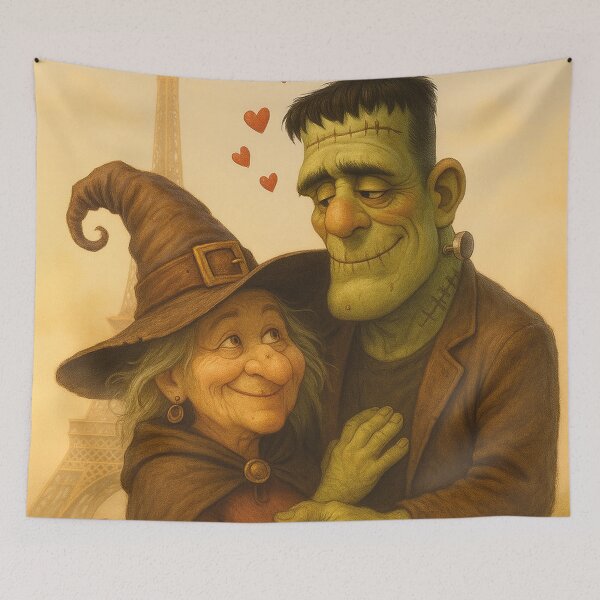 Item preview, In love in Paris, an unusual couple designed and sold by Mauswohn.