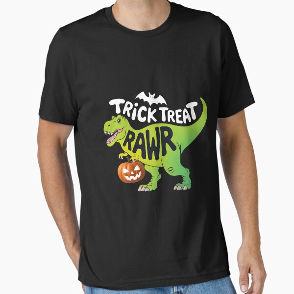 Item preview, Trick Rawr Treat Dinosaur Trick or Treat Halloween designed and sold by Sunset4Bones.