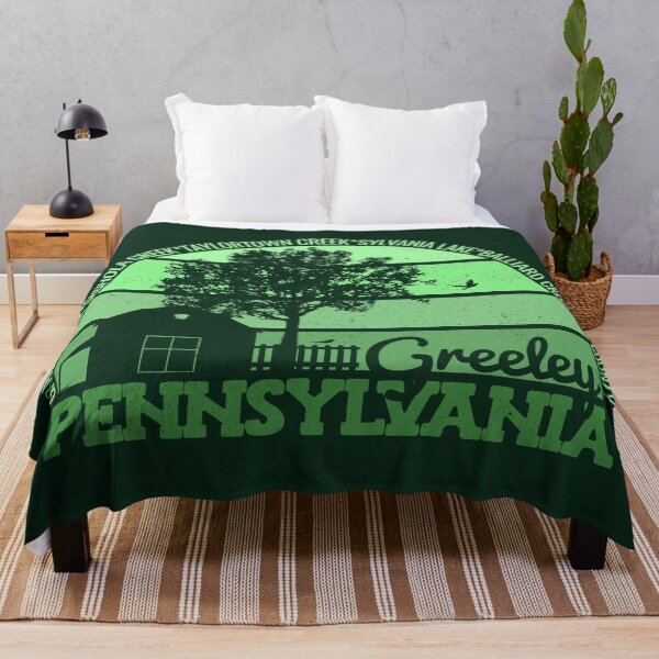 Item preview, Greeley Pennsylvania Sunset Retro Vintage Local Pride Logo designed and sold by CRHPOD20.