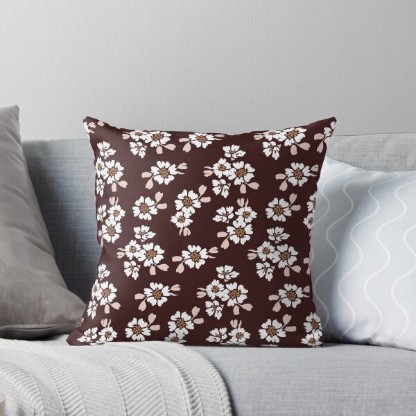 Item preview, Textile Throw Pillow, Seamless Textile Design designed and sold by AbuBabaStickers.