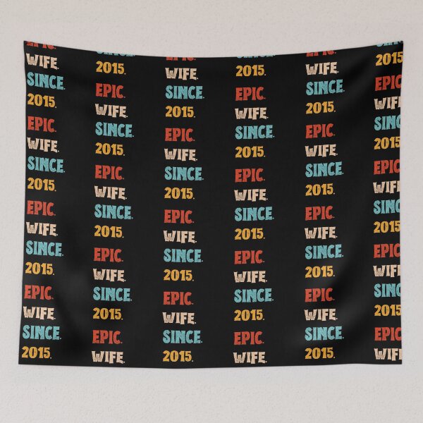 Item preview, Epic Wife Since 2015 - 10th Wedding Anniversary For Her, Women, Wife designed and sold by Mozaic Clothes.