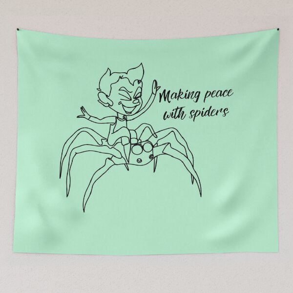 Item preview, Making peace with spiders designed and sold by dotitoko.