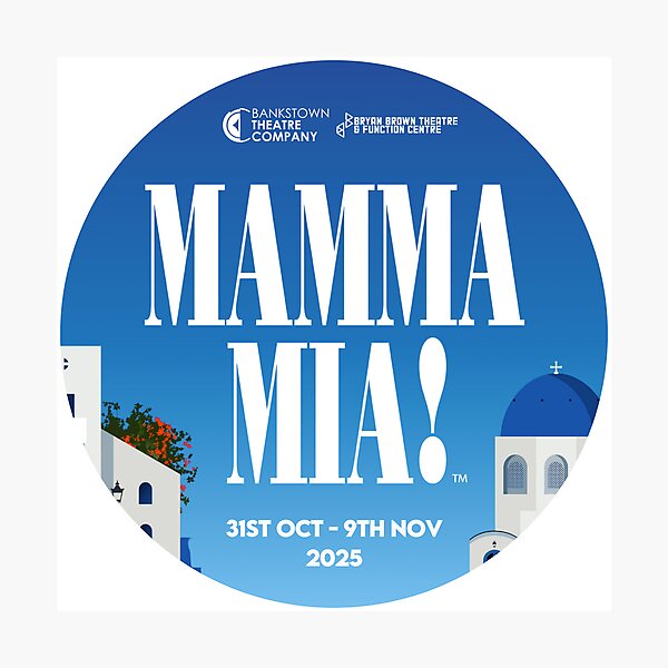 Item preview, MAMMA MIA! 2025 BTC CAST & CREW designed and sold by Bankstown  Theatre Company.