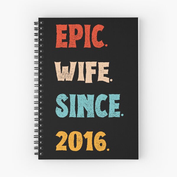 Item preview, Epic Wife Since 2016 - 9th Wedding Anniversary For Her, Women, Wife designed and sold by Mozaic Clothes.