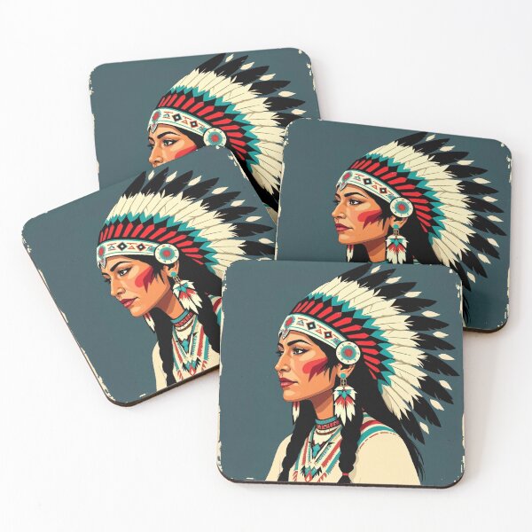 Item preview, Painted Feather Matriarch - Strength and Honor designed and sold by Nightcoder Designs.