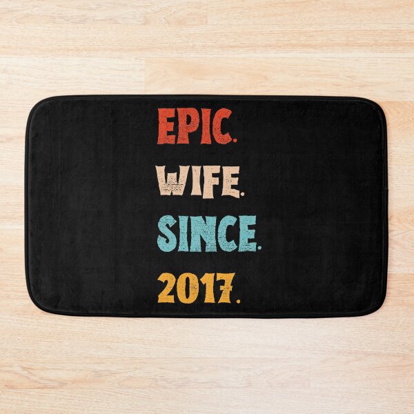 Item preview, Epic Wife Since 2017 - 8th Wedding Anniversary For Her, Women, Wife designed and sold by Mozaic Clothes.