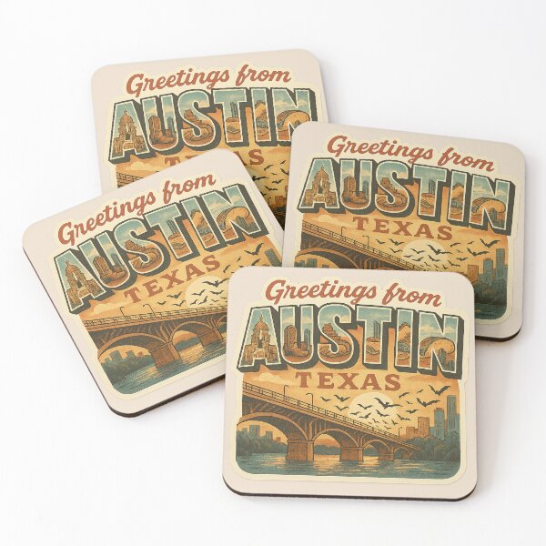 Item preview, Greetings from Austin Texas! designed and sold by AlamoArtifactory.