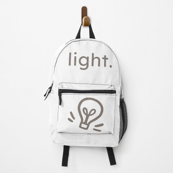 Item preview, Minimal Cozy Word Art – “light.” Simple Minimalist Typography Sticker for Positivity & Mindfulness designed and sold by HelloPumpui.