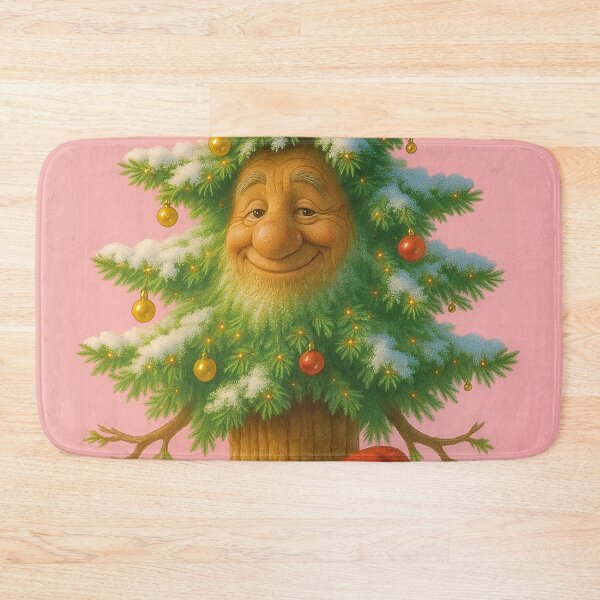 Item preview, funny Christmas tree in the snow designed and sold by Mauswohn.
