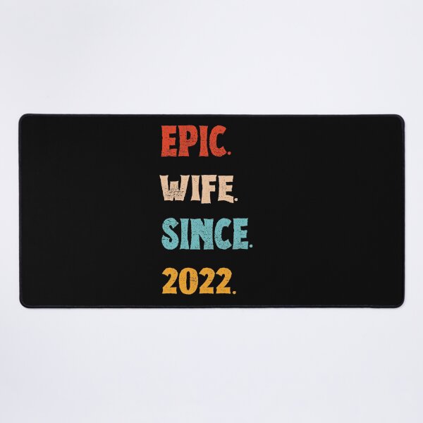 Item preview, Epic Wife Since 2022 - 3rd Wedding Anniversary For Her, Women, Wife designed and sold by Mozaic Clothes.