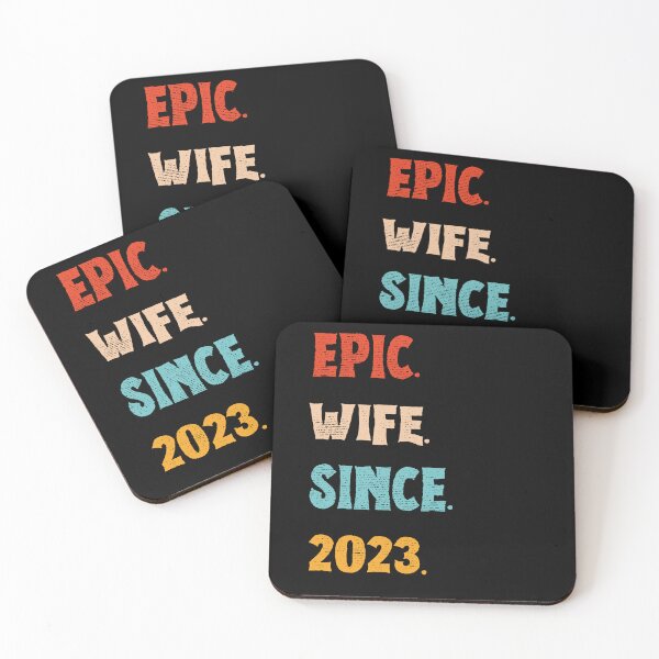 Item preview, Epic Wife Since 2023 - 2nd Wedding Anniversary For Her, Women, Wife designed and sold by Mozaic Clothes.