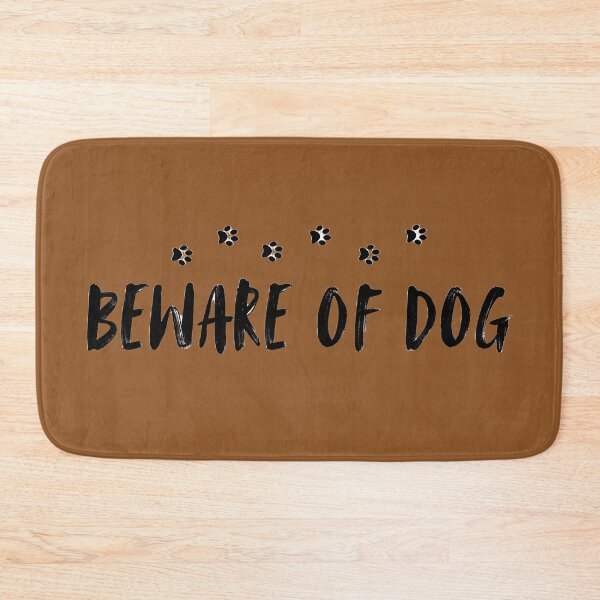 Item preview, Beware of Dog – Cute with a Scary Twist designed and sold by NARROWDESIGNS.