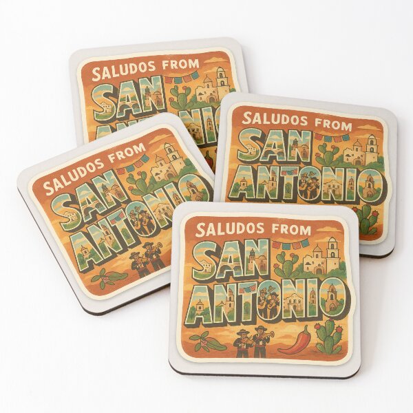 Item preview, Saludos from San Antonio Texas! designed and sold by AlamoArtifactory.