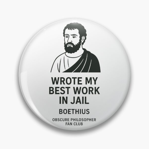 Item preview, Obscure Philosopher Fan Club: Boethius designed and sold by Grand Illusions.