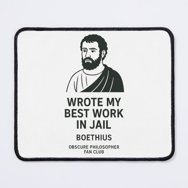 Item preview, Obscure Philosopher Fan Club: Boethius designed and sold by Grand Illusions.