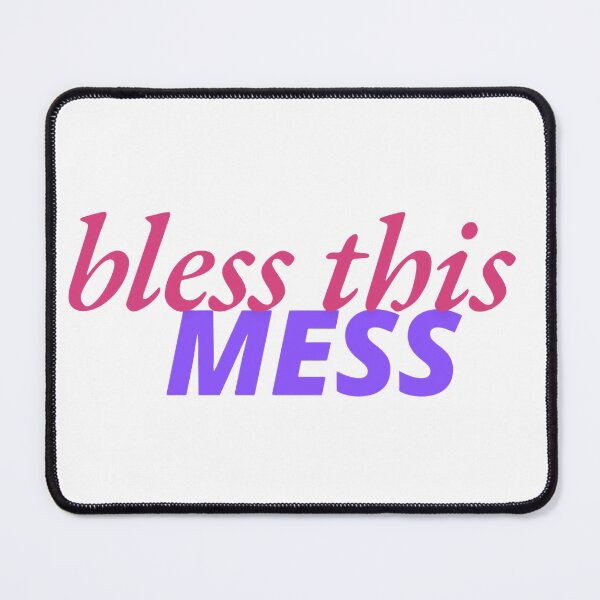 Item preview, Bless This Mess Design Aesthetic Sticker Pin Magnet etc. designed and sold by eggface.sandwich.