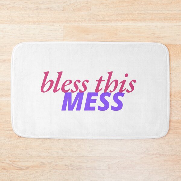 Item preview, Bless This Mess Design Aesthetic Sticker Pin Magnet etc. designed and sold by eggface.sandwich.