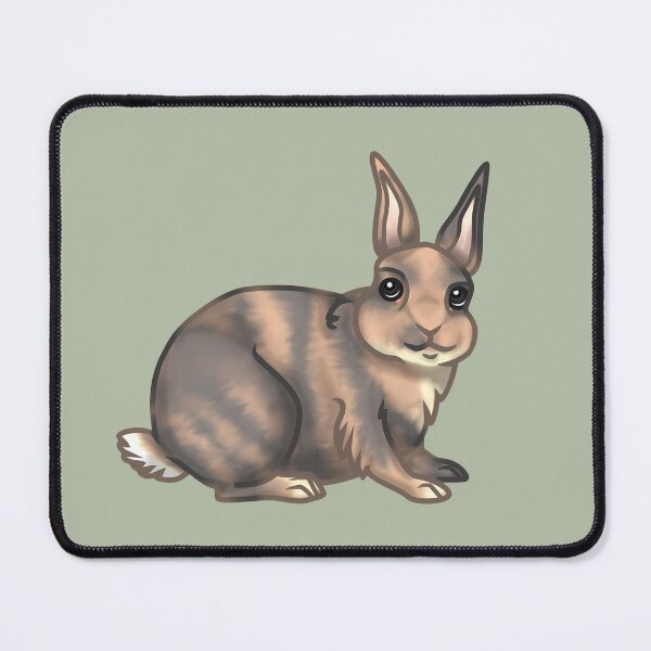 Item preview, Dilute Harlequin Bunny designed and sold by flickandflop.