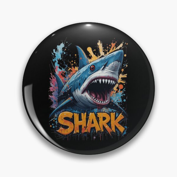 Item preview, Crazy shark  designed and sold by DigitalArtTK.