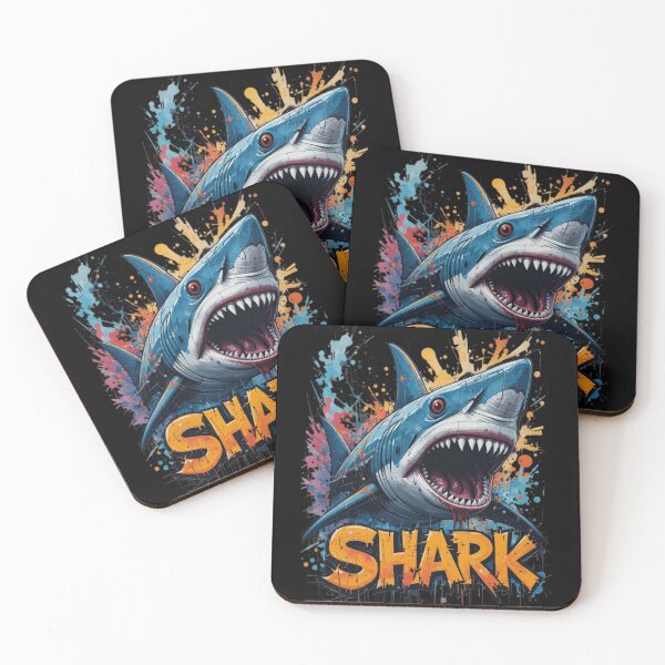 Item preview, Crazy shark  designed and sold by DigitalArtTK.
