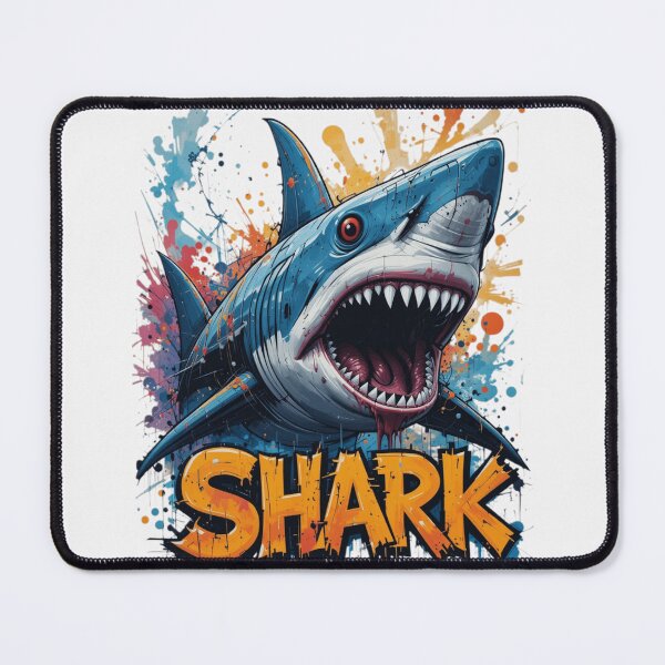 Item preview, Crazy shark designed and sold by DigitalArtTK.