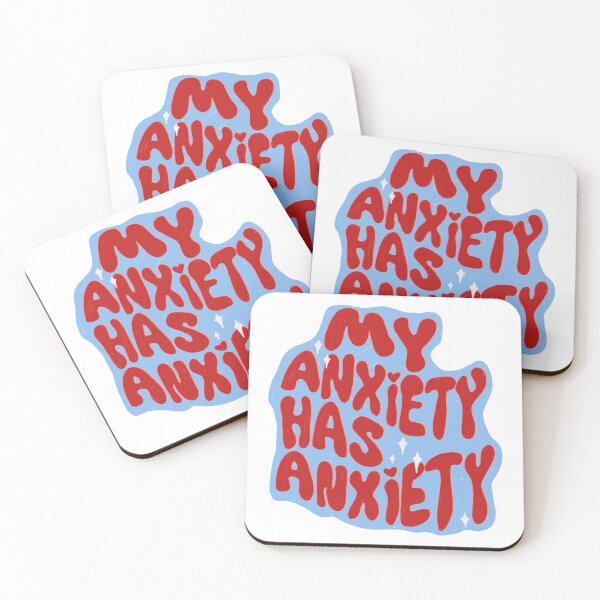 Item preview, My anxiety has anxiety designed and sold by pinkyfish1010.