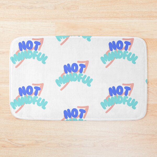 Item preview, Very Mindful? Nah. Aesthetic Pastel Design Sticker Magnet Pin etc. designed and sold by eggface.sandwich.