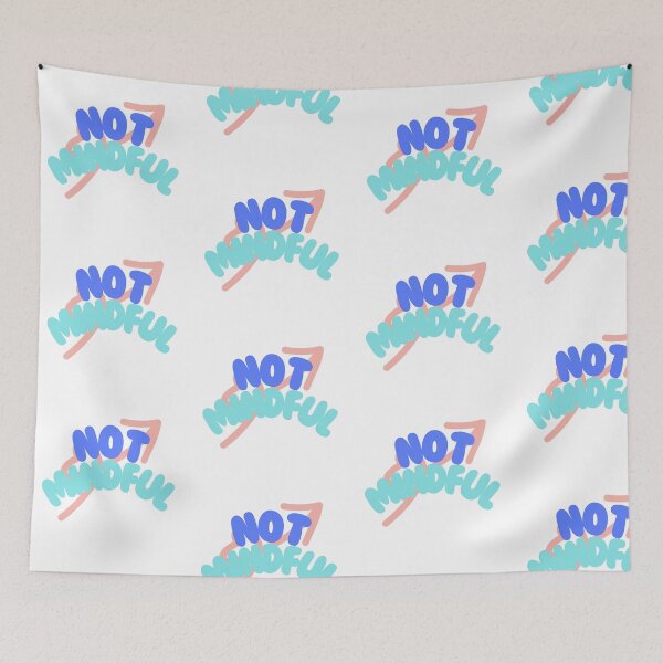 Item preview, Very Mindful? Nah. Aesthetic Pastel Design Sticker Magnet Pin etc. designed and sold by eggface.sandwich.