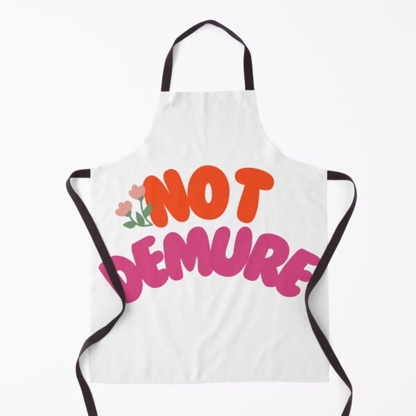 Item preview, Very Not Demure Aesthetic Bold Design Pin Sticker Magnet etc. designed and sold by eggface.sandwich.