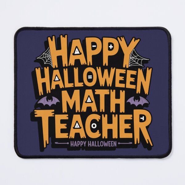 Item preview, Happy Halloween Math Teatcher - Spooky Teatcher Humor Design designed and sold by ByBryteG.