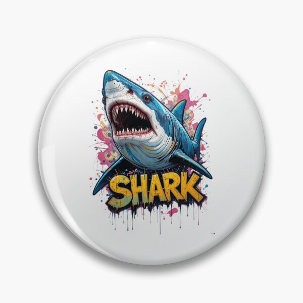 Item preview, Crazy shark  designed and sold by DigitalArtTK.