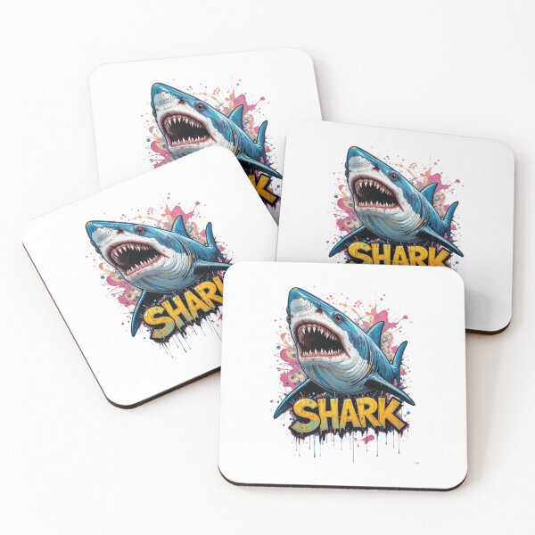 Item preview, Crazy shark  designed and sold by DigitalArtTK.