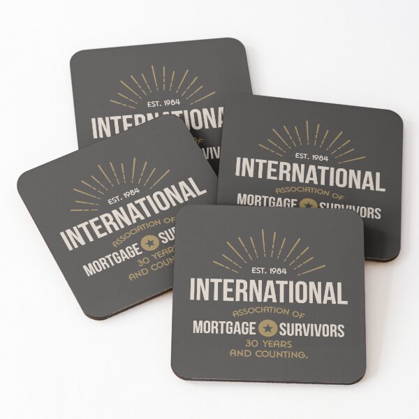 Item preview, International Association of Mortgage Survivors Retro Emblem designed and sold by Milena R..