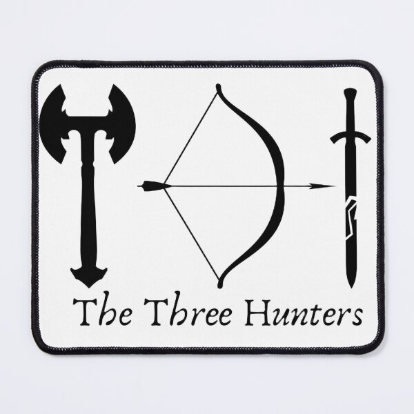 Item preview, Lord of the Rings Inspired Weapons The Three Hunters Design Sticker Pin Magnet etc. designed and sold by eggface.sandwich.