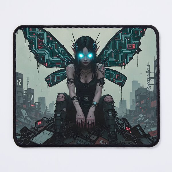 Item preview, Grunge Tech Fairy designed and sold by TrulyRural.