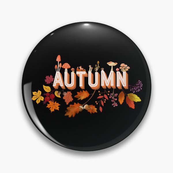 Item preview, Autumn berries, leaves, mushrooms, fall designed and sold by HEFEEL.