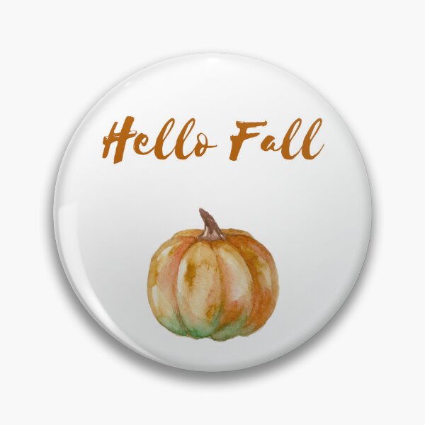 Item preview, Pumpkin saying hello to fall designed and sold by HEFEEL.