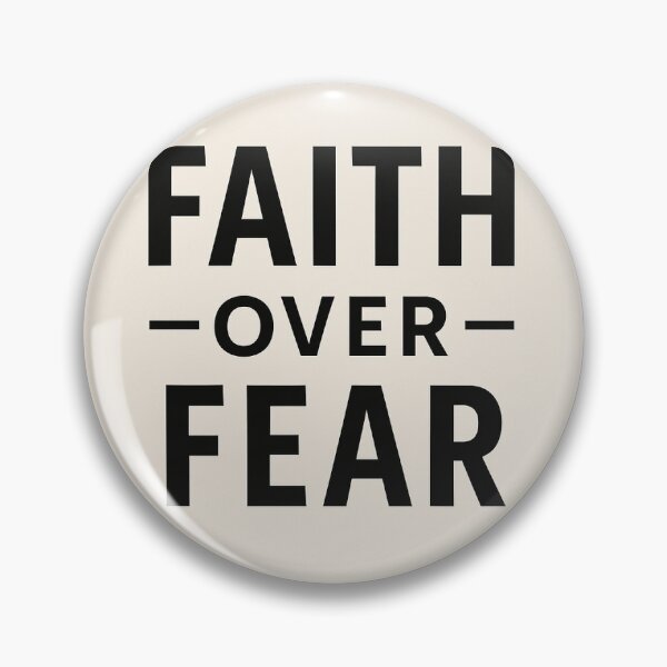 Item preview, Faith Over Fear — Inspiring Bible Verse Typography designed and sold by Ranzors-Shop.