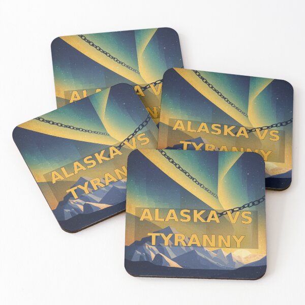 Item preview, Aurora Breaks the Chains Over Denali — Alaska vs Tyranny designed and sold by VikArt7.