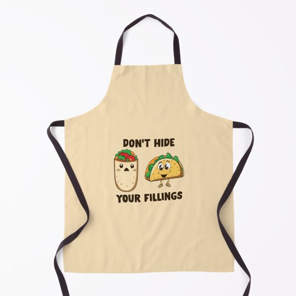 Item preview, Dont Hide Your Feeling - Funny Burrito & Taco Fillings Joke Pun designed and sold by ruinzahelva.