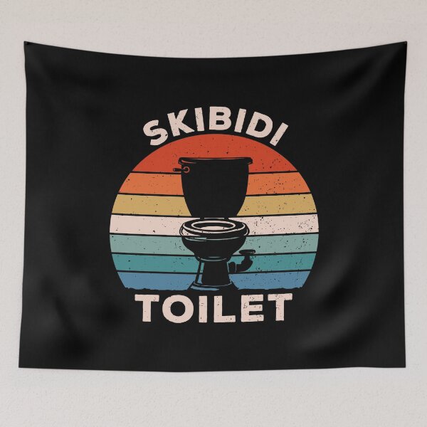 Item preview, Skibidi Toilet - Funny Saying designed and sold by ruinzahelva.