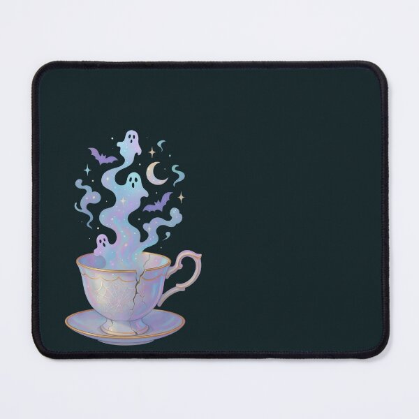 Item preview, Victorian Ghostly Teacup with Holographic Mist designed and sold by Ironicdoll.