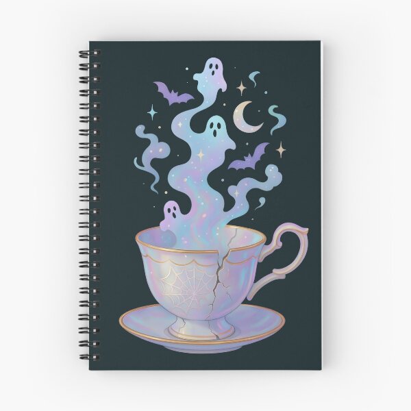 Artikelvorschau, Viktorianische Geister-Teetasse mit holografischem Nebel entworfen und verkauft von Ironicdoll.